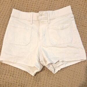 Abercrombie White Shorts Size 11/12